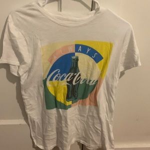 Coca Cola lucky brand t shirt size small women’s never been worn